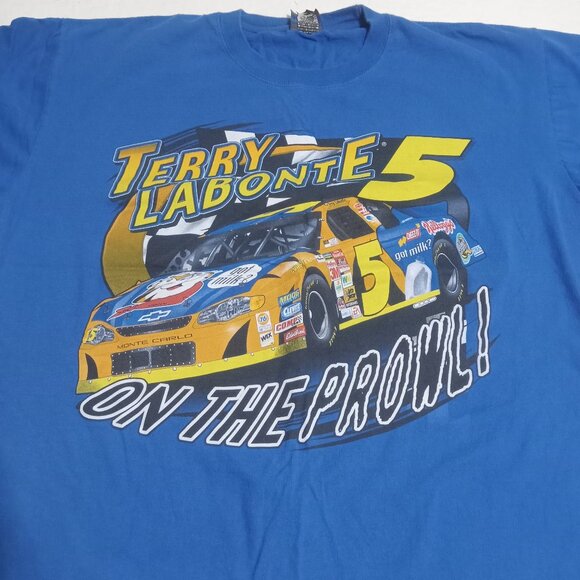 Men's VTG Terry Labonte On The Prowl 2003 Nascar T Shirt Size XL - Picture 1 of 9